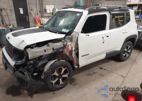 2021 Jeep Renegade Trailhawk 4X4 from USA, damaged, VIN ZACNJDC12MPM30737
